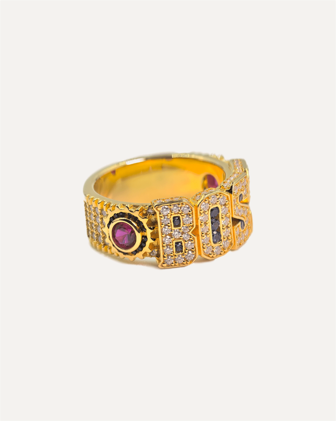 The Self - Made Ring Moissanite Ring by Aumpex