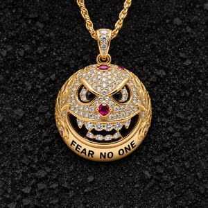 The Signature Smirk Moissanite Pendant by Aumpex