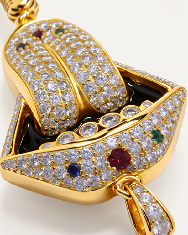 The Soloist Moissanite Pendant by Aumpex