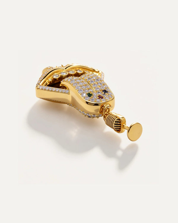 The Soloist Moissanite Pendant by Aumpex
