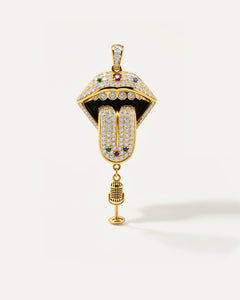 The Soloist Moissanite Pendant by Aumpex