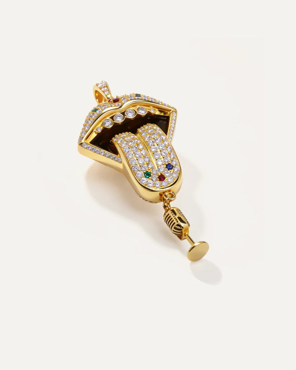 The Soloist Moissanite Pendant by Aumpex