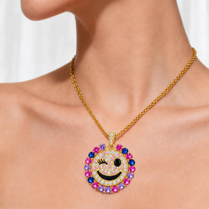 The Sun Chaser Moissanite Pendant by Aumpex