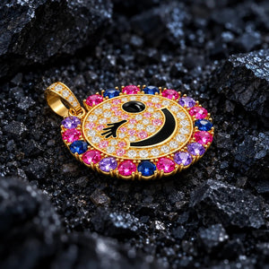 The Sun Chaser Moissanite Pendant by Aumpex