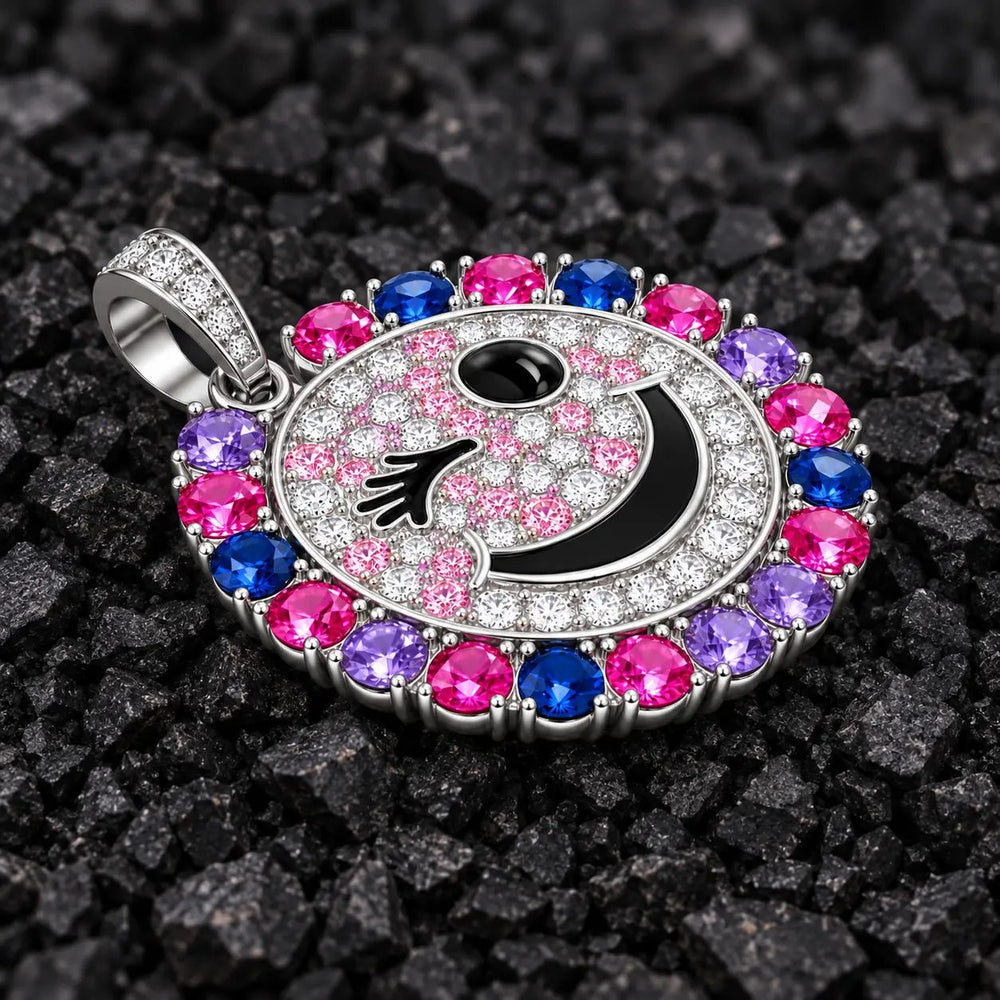 The Sun Chaser Moissanite Pendant by Aumpex