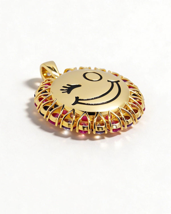 The Sun Chaser Moissanite Pendant by Aumpex