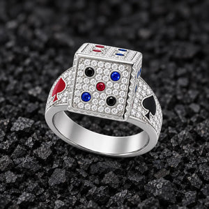 The Victory Roller Moissanite Ring by Aumpex