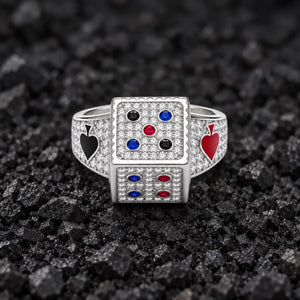 The Victory Roller Moissanite Ring by Aumpex