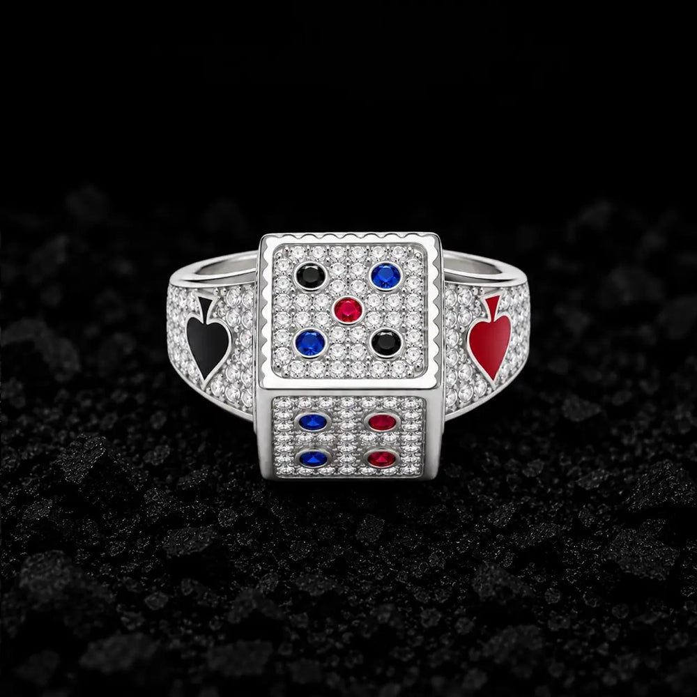 The Victory Roller Moissanite Ring by Aumpex